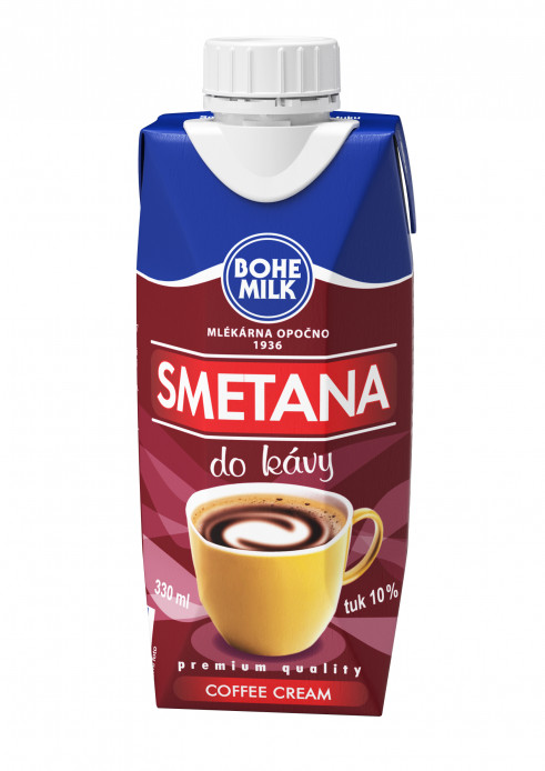 Bohemilk smetana do kávy 10%