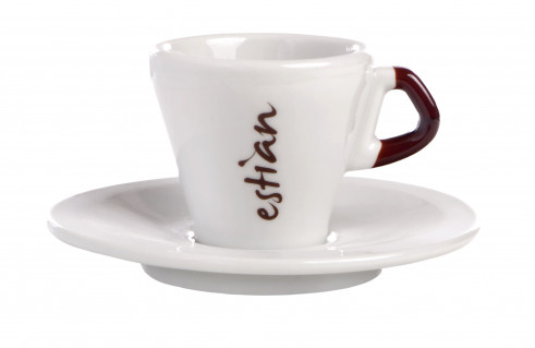 Hneček na espresso s podšálkem